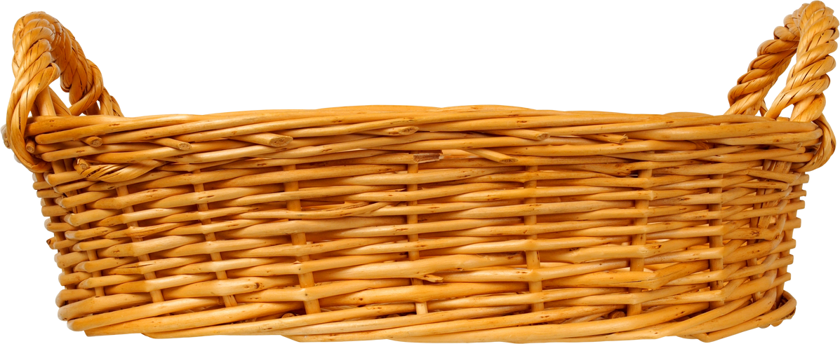 Empty Wicker Basket 